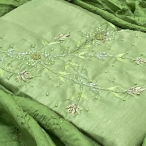 Light Green Handicraft Designer Suit