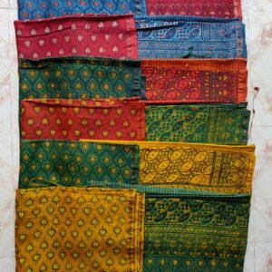 Kutch Bhandhani Printed Handicraft Suit